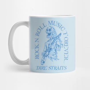 Dire Straits /// Skeleton Rock N Roll Mug